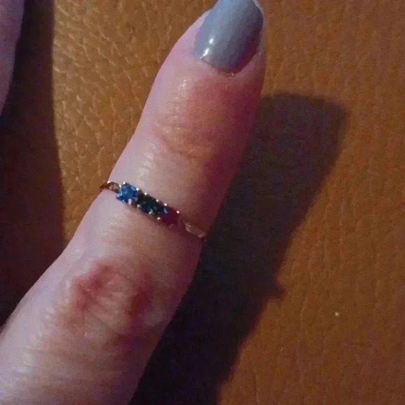 💙🌹Gold-plated Mother's ring. yellow - Picture 8 of 8